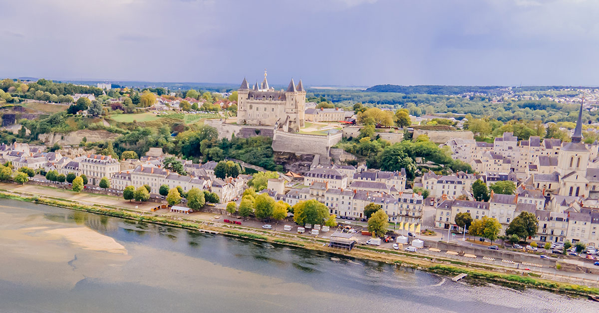 Vue sur Saumur