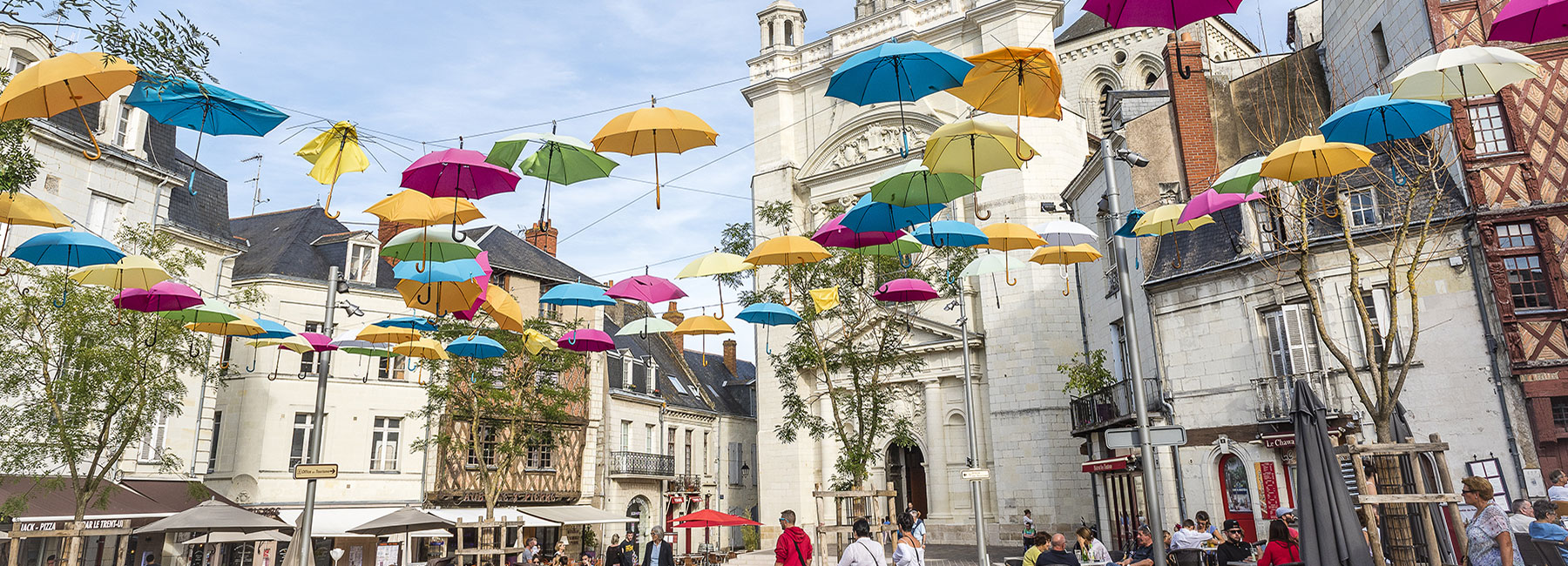Parapluies à Saumur